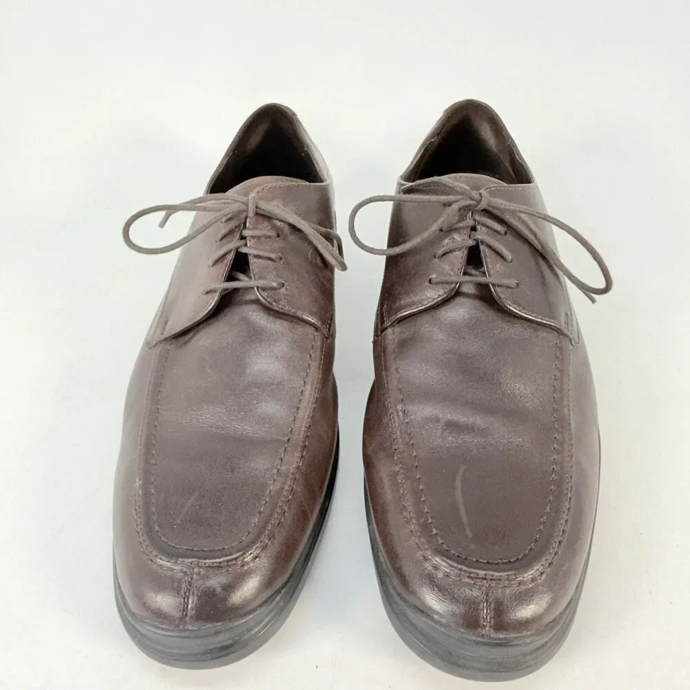 Cole Haan Men 11 M Air Stylar Split Ox Toe T Moro Brown Leather NikeAir C10697